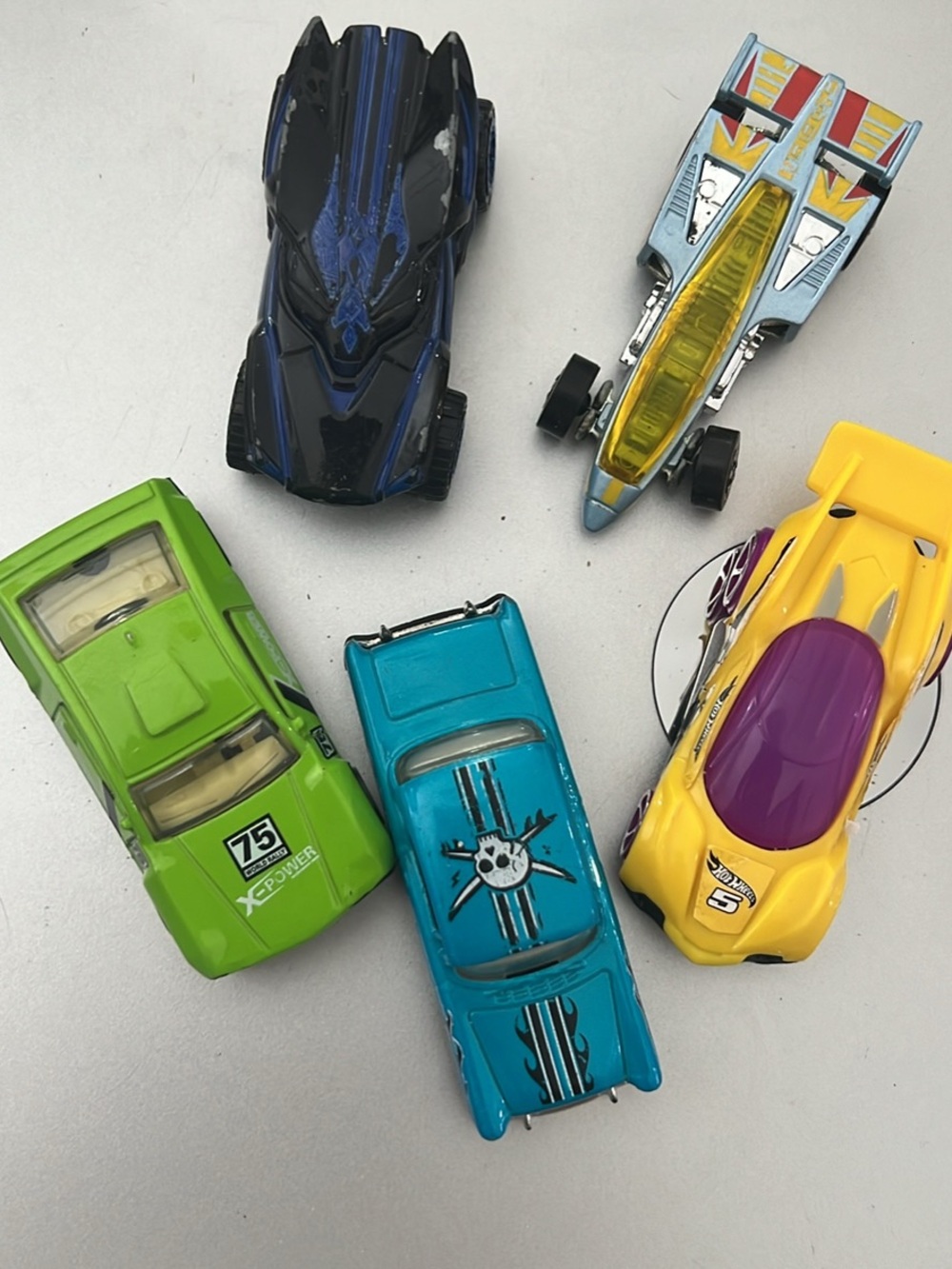 Kids Toy Race Car Set - Multi-Color Die-Cast Vehicles